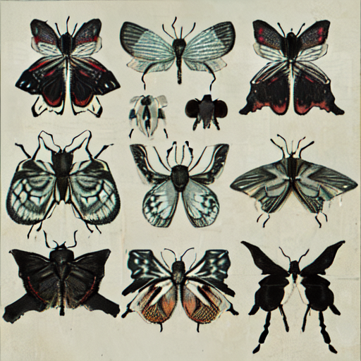 いろんなちょうちょの図鑑の画像