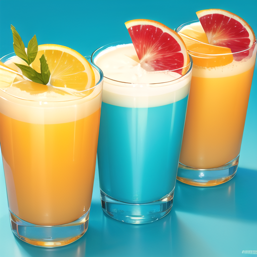 カクテル系のフルーツジュース