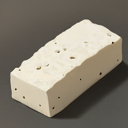 一丁のお豆腐の絵